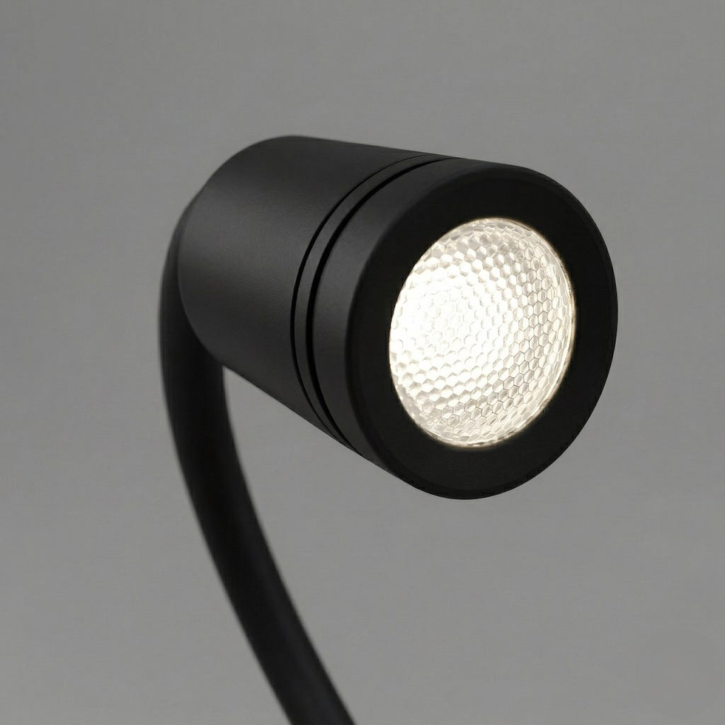 Noćna lampa s policom SHELF Led 4W+5W+2W lijeva Crna