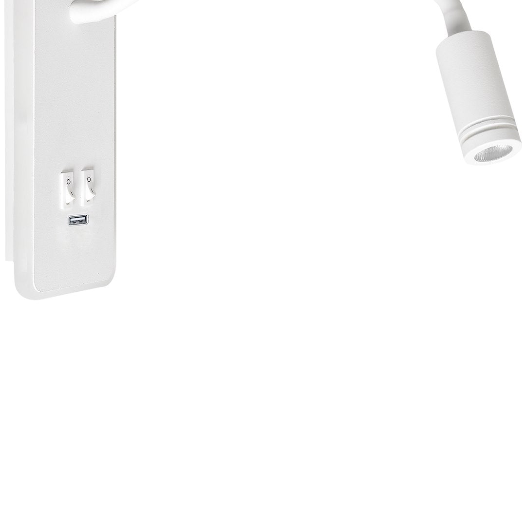 Noćna lampa BASE 8W + 2W BIJELA