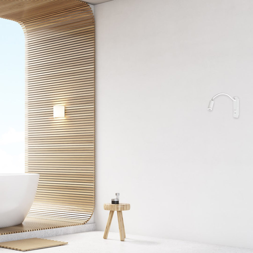 Noćna lampa BASE 8W + 2W BIJELA