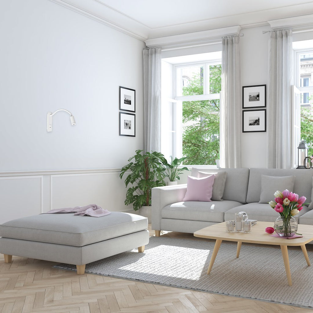 Noćna lampa BASE 8W + 2W BIJELA