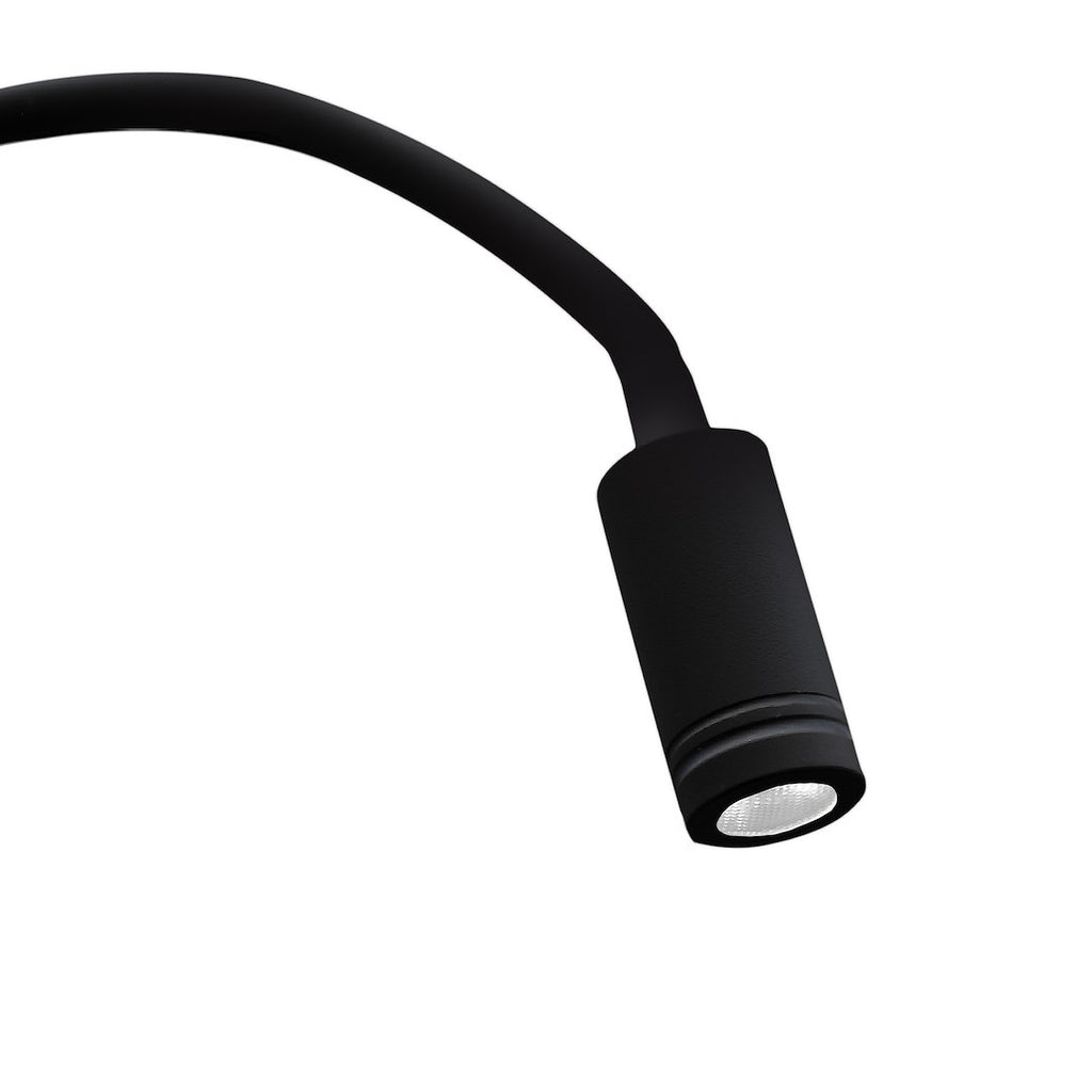 Noćna lampa BASE 8W+2W CRNA