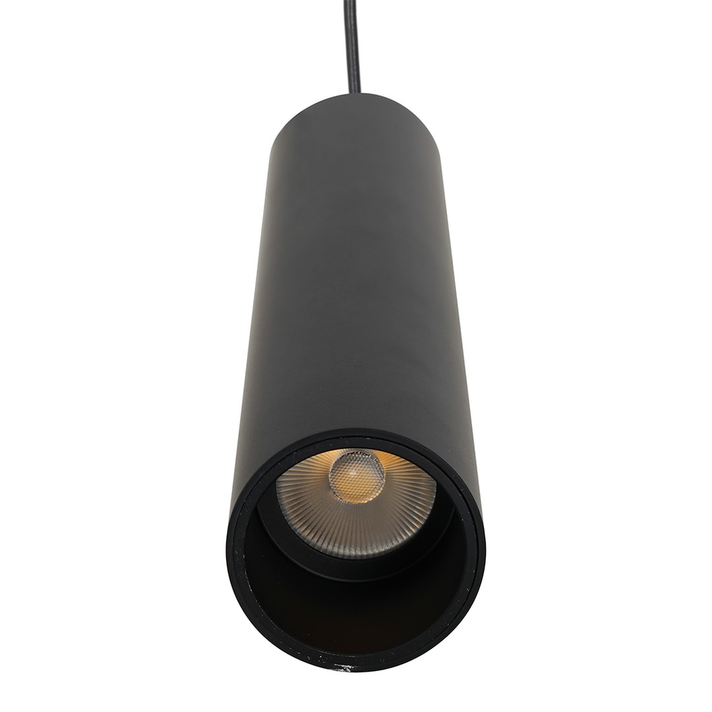 LED viseća svjetiljka 7W 4000K 48V 20CM za Magnetni sustav LARGE 20 mm širine, CRNA