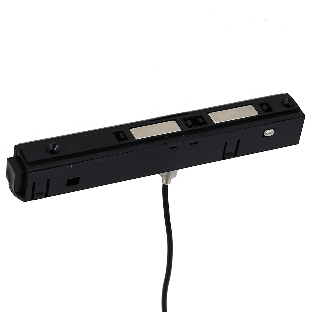 LED viseća svjetiljka 7W 4000K 48V 20CM za Magnetni sustav LARGE 20 mm širine, CRNA