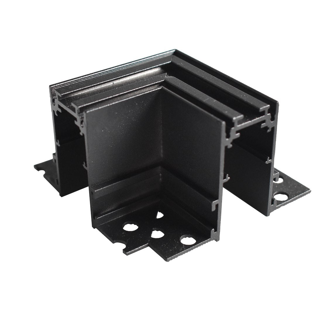 Ugradbeni Kut za Magnetni sustav LARGE 20 mm širine, CRNI