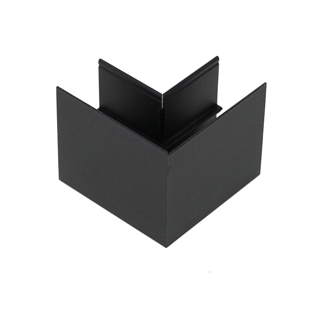Kut za Magnetni sustav LARGE 20 mm širine, CRNI