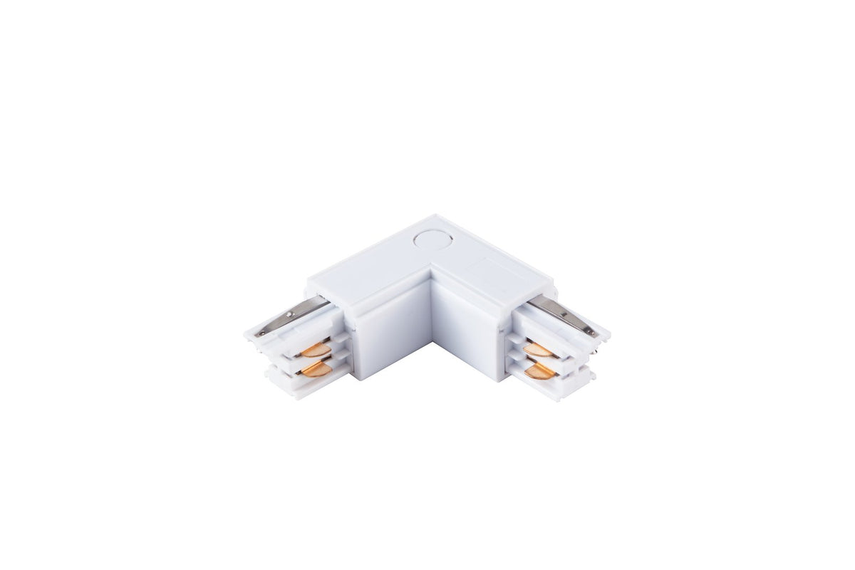 Priključak za lampu tračne rasvjete Bijeli 3-kružni Tip: LU