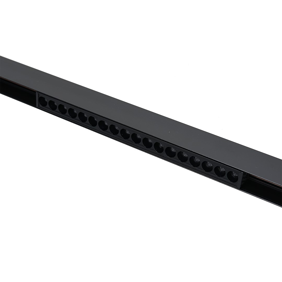 LED spot svjetiljka 18W 4000K 48V 30CM za Magnetni sustav LARGE 20 mm širine, CRNA