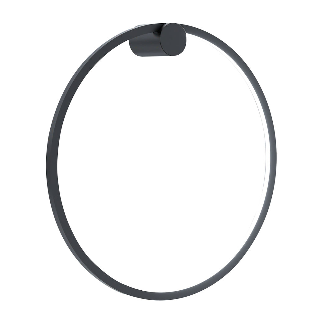 Zidna LED lampa Saturno Crna 25W