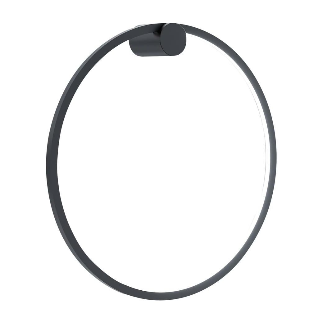 Zidna LED lampa Saturno Crna 25W