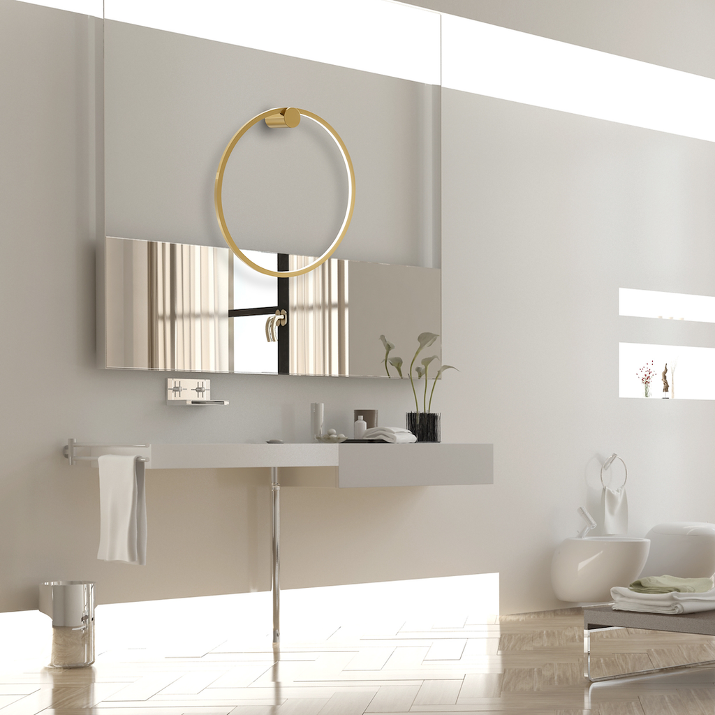 Zidna LED lampa Saturno Gold 25W