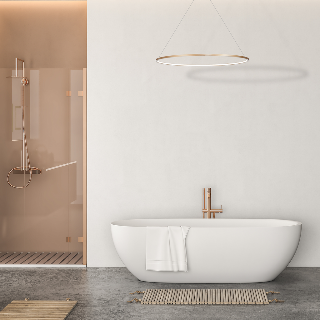 Saturno Gold 65W LED viseća lampa