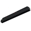 LED spot svjetiljka 18W 3000K 48V 30CM za Magnetni sustav LARGE 20 mm širine, CRNA