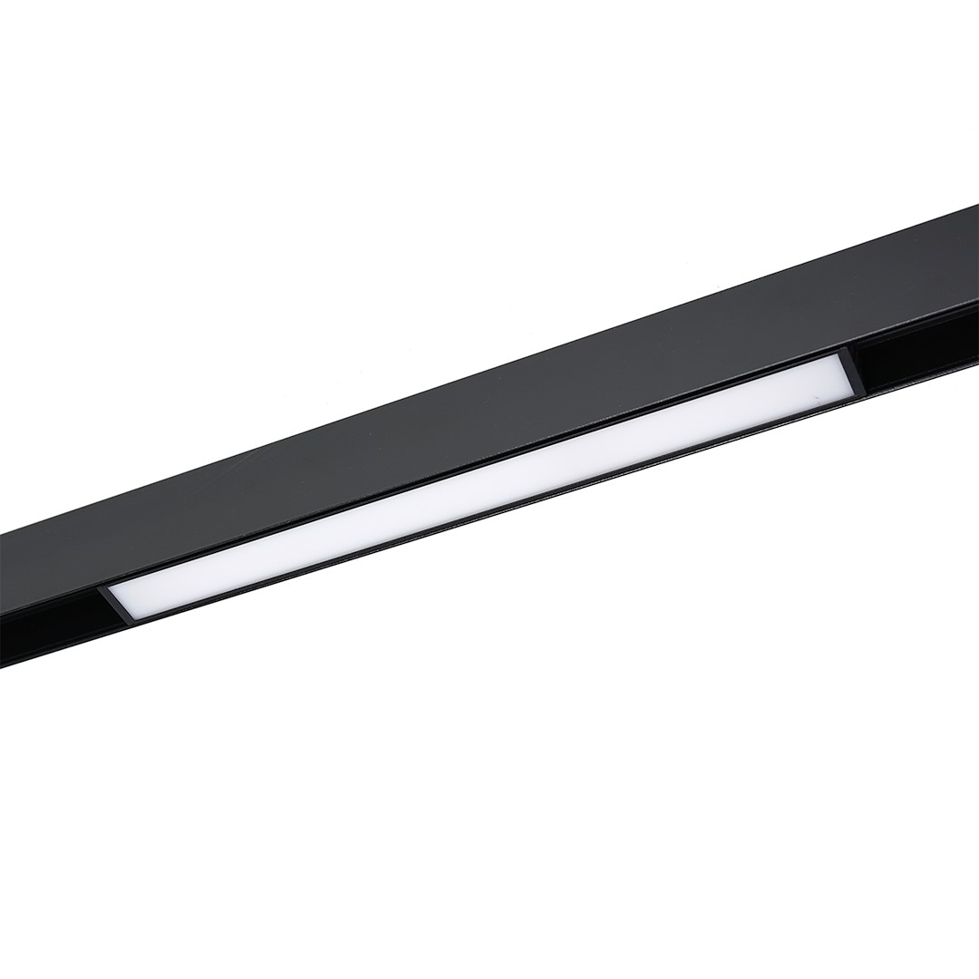 LED svjetiljka 14W 3000K 48V 30CM za Magnetni sustav LARGE 20 mm širine, CRNA