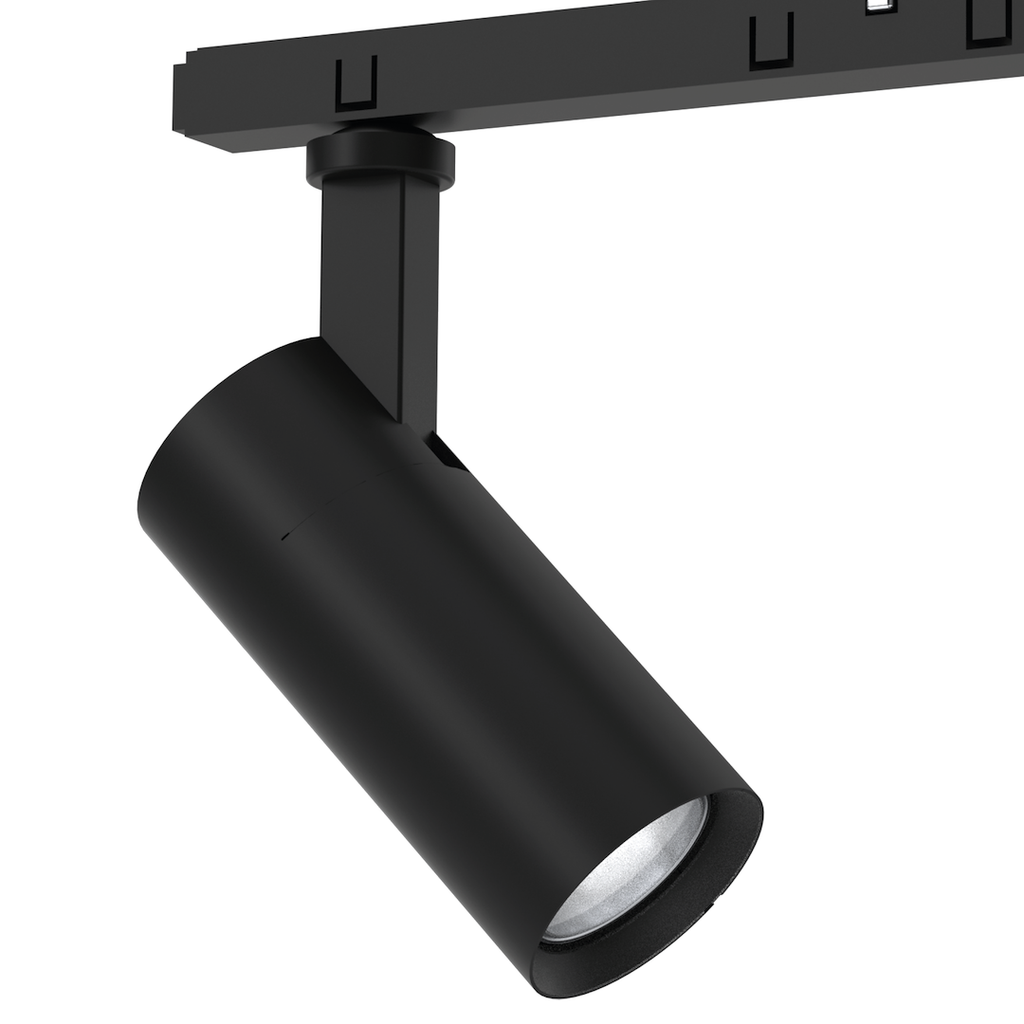 LED spot svjetiljka 2x10W 3000K 48V za Magnetni sustav LARGE 20 mm širine, CRNA