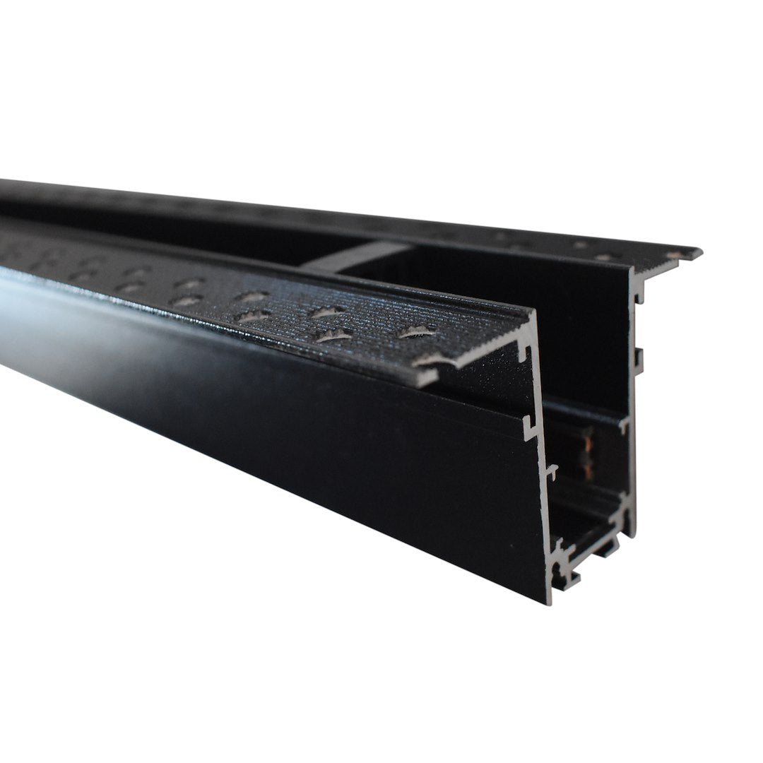 Ugradbena Magnetna tračnica 100CM za Magnetni sustav LARGE 20 mm širine, CRNA