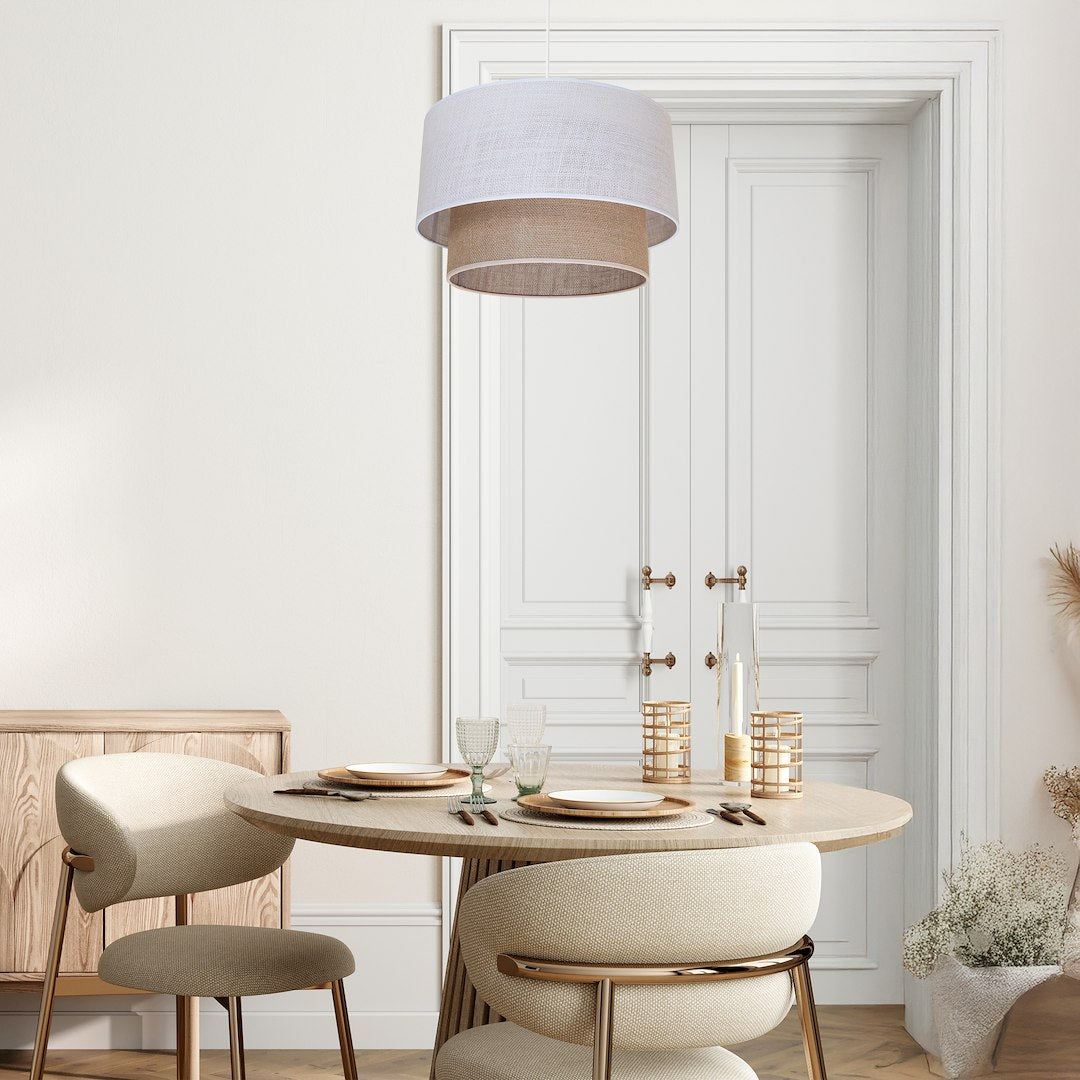 BUENO viseća lampa smeđa 1xE27