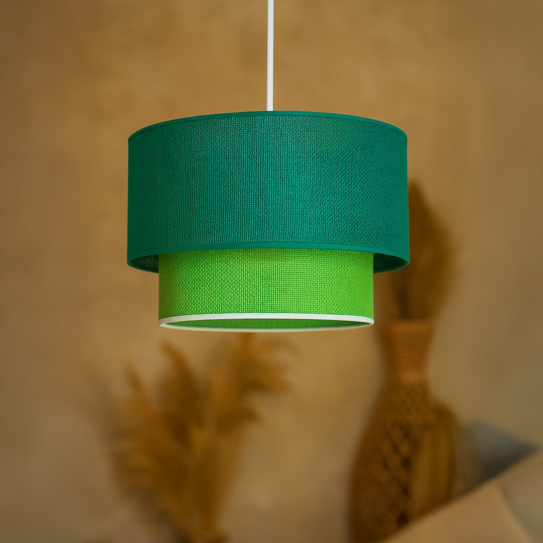 BUENO viseća lampa zelena 1xE27