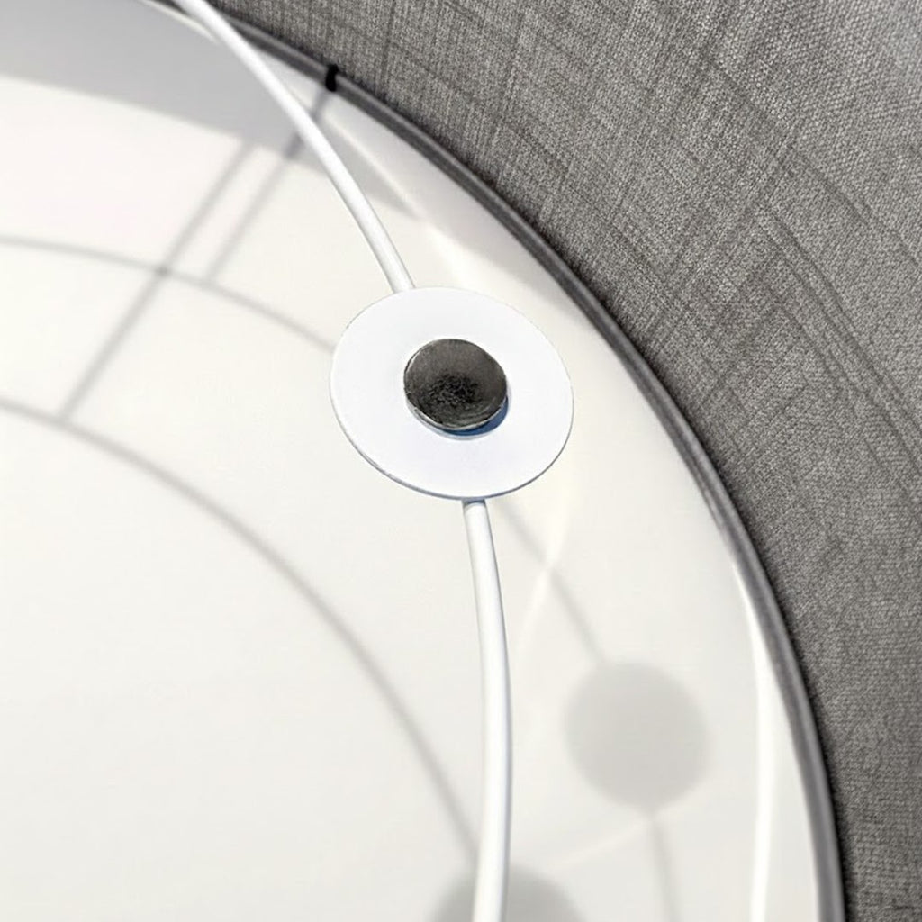 Marshall stropna lampa 3xE27 Ø50cm bijela/siva