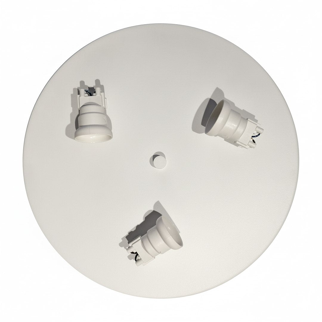 Marshall stropna lampa 3xE27 Ø50cm bijela/siva