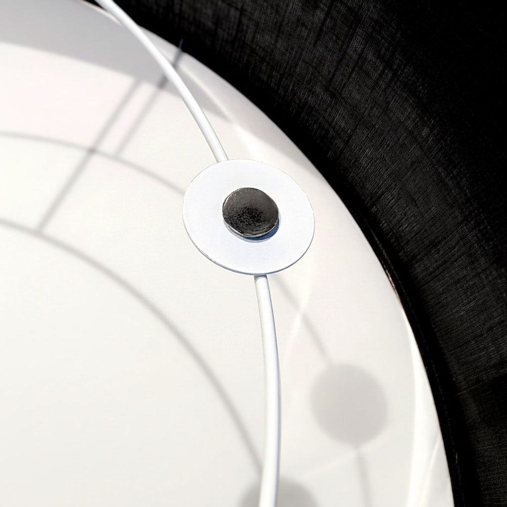 Marshall stropna lampa 3xE27 Ø50cm bijela/crna