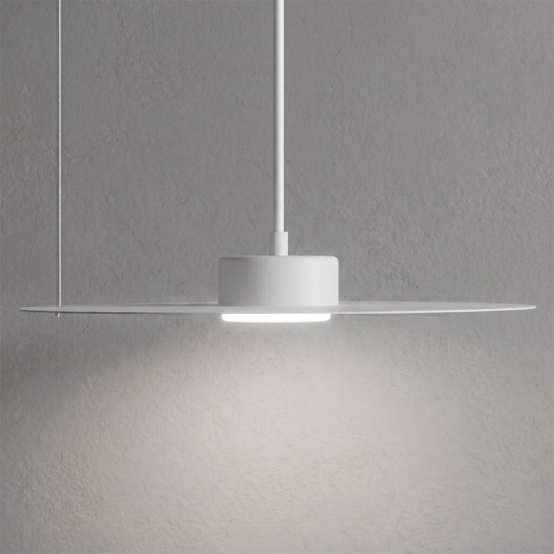 PIATTO Bijela viseća lampa 1xGX53 fi 350mm
