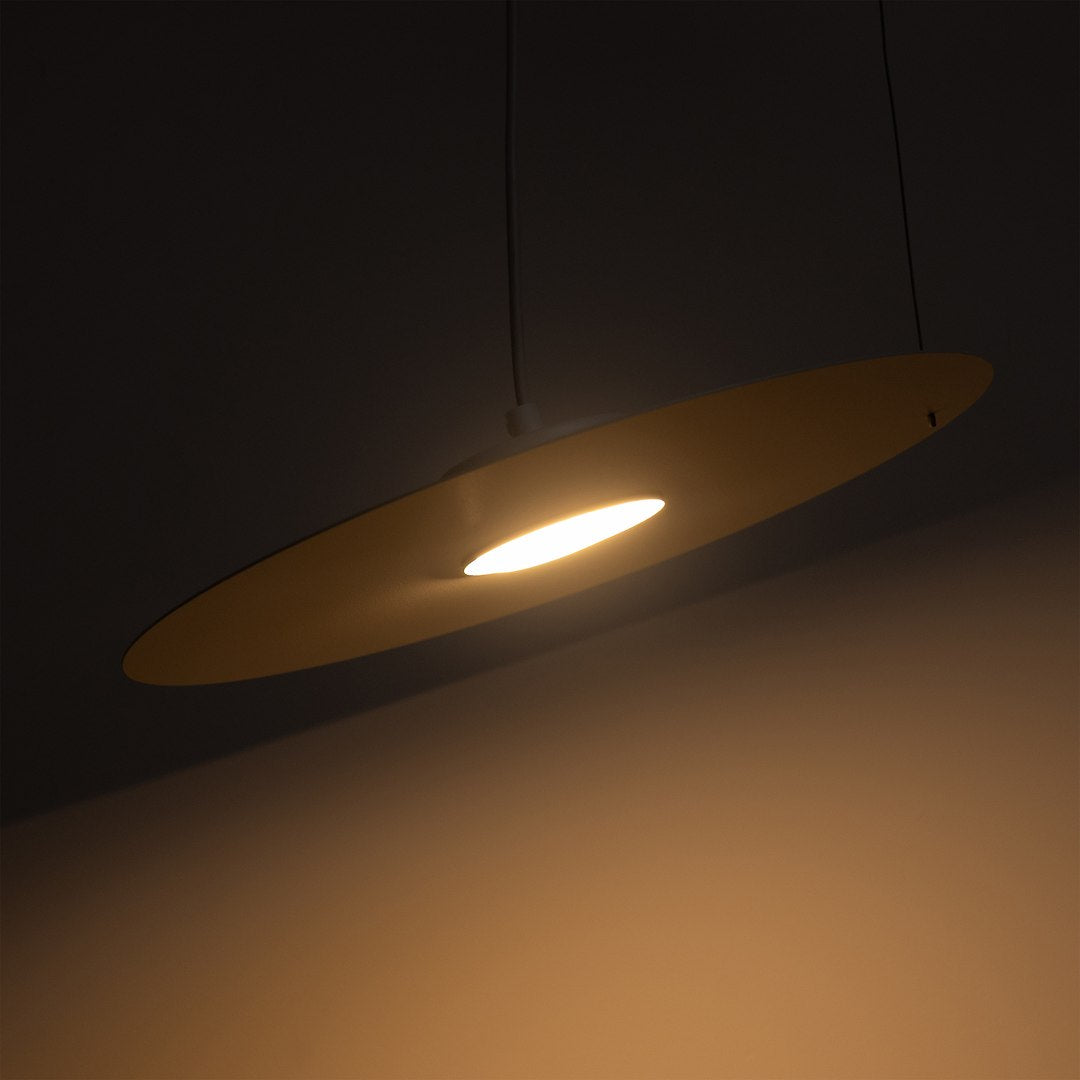 PIATTO Bijela viseća lampa 1xGX53 fi 350mm