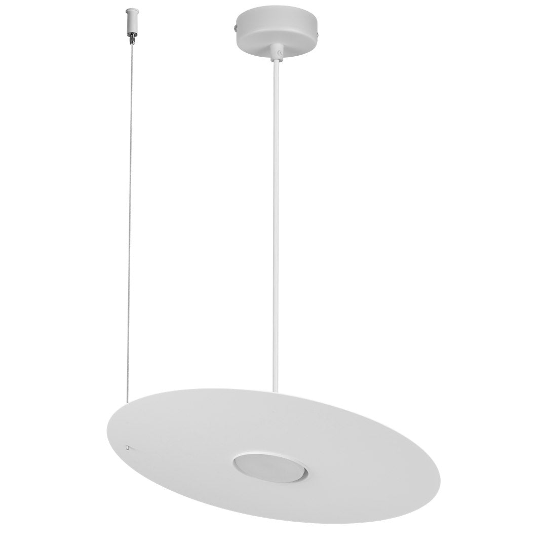 PIATTO Bijela viseća lampa 1xGX53 fi 350mm
