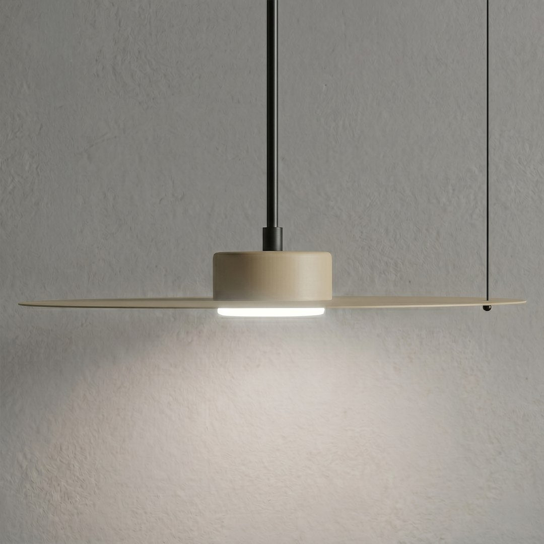 PIATTO Taupe viseća lampa 1xGX53 fi 350mm