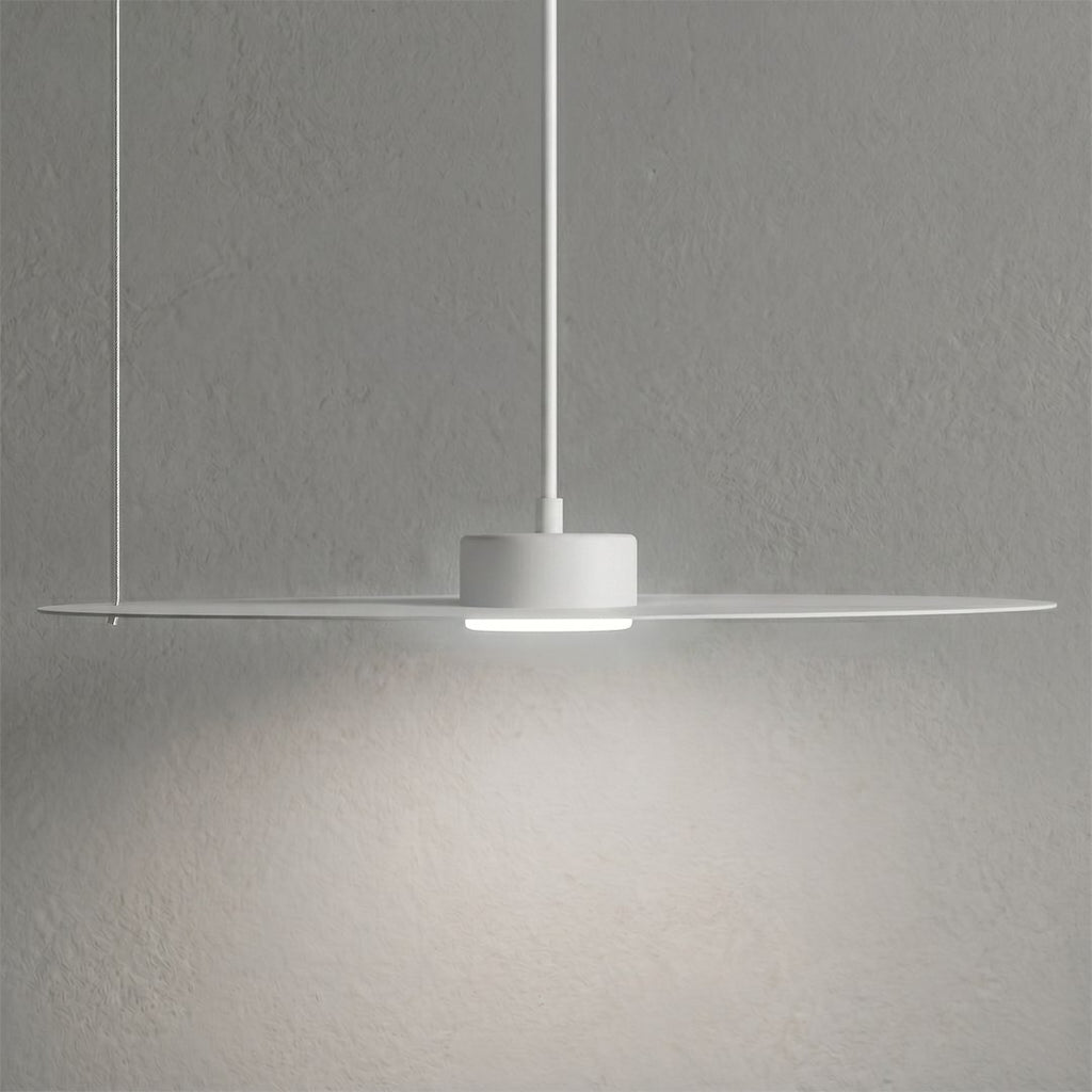 PIATTO bijela visilica 1xGX53 fi 450mm