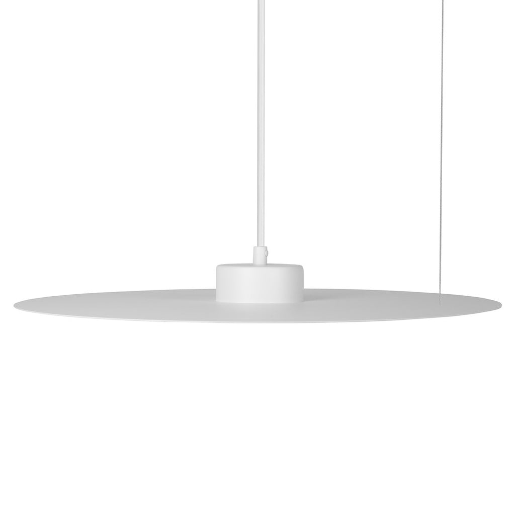 PIATTO bijela visilica 1xGX53 fi 450mm