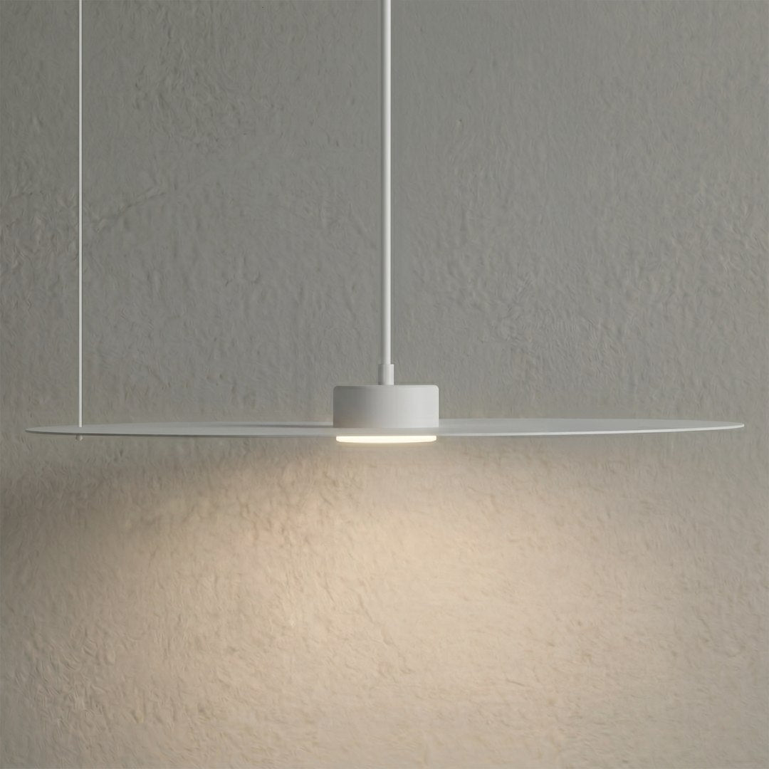 PIATTO Bijela viseća lampa 1xGX53 fi 550mm