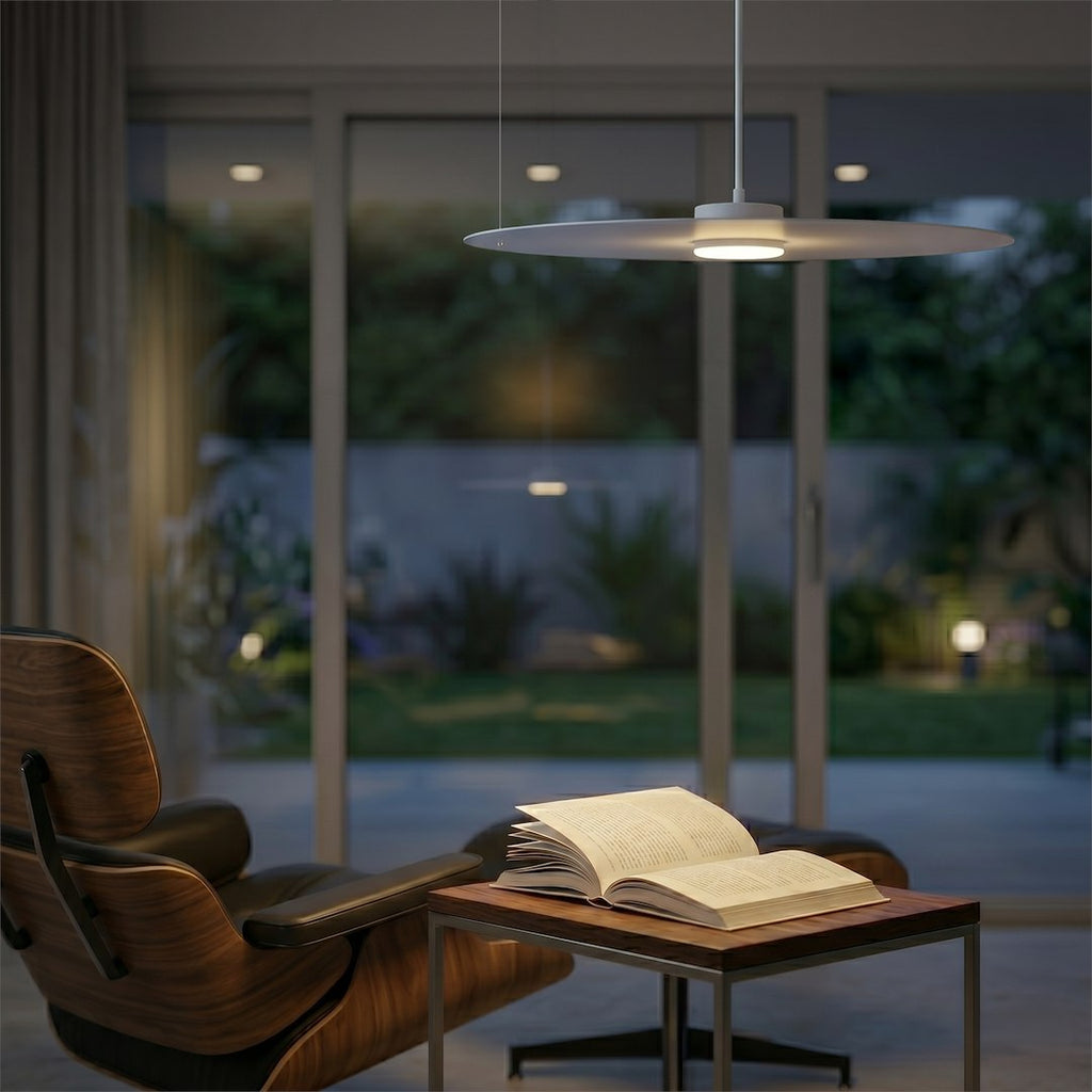 PIATTO Bijela viseća lampa 1xGX53 fi 550mm