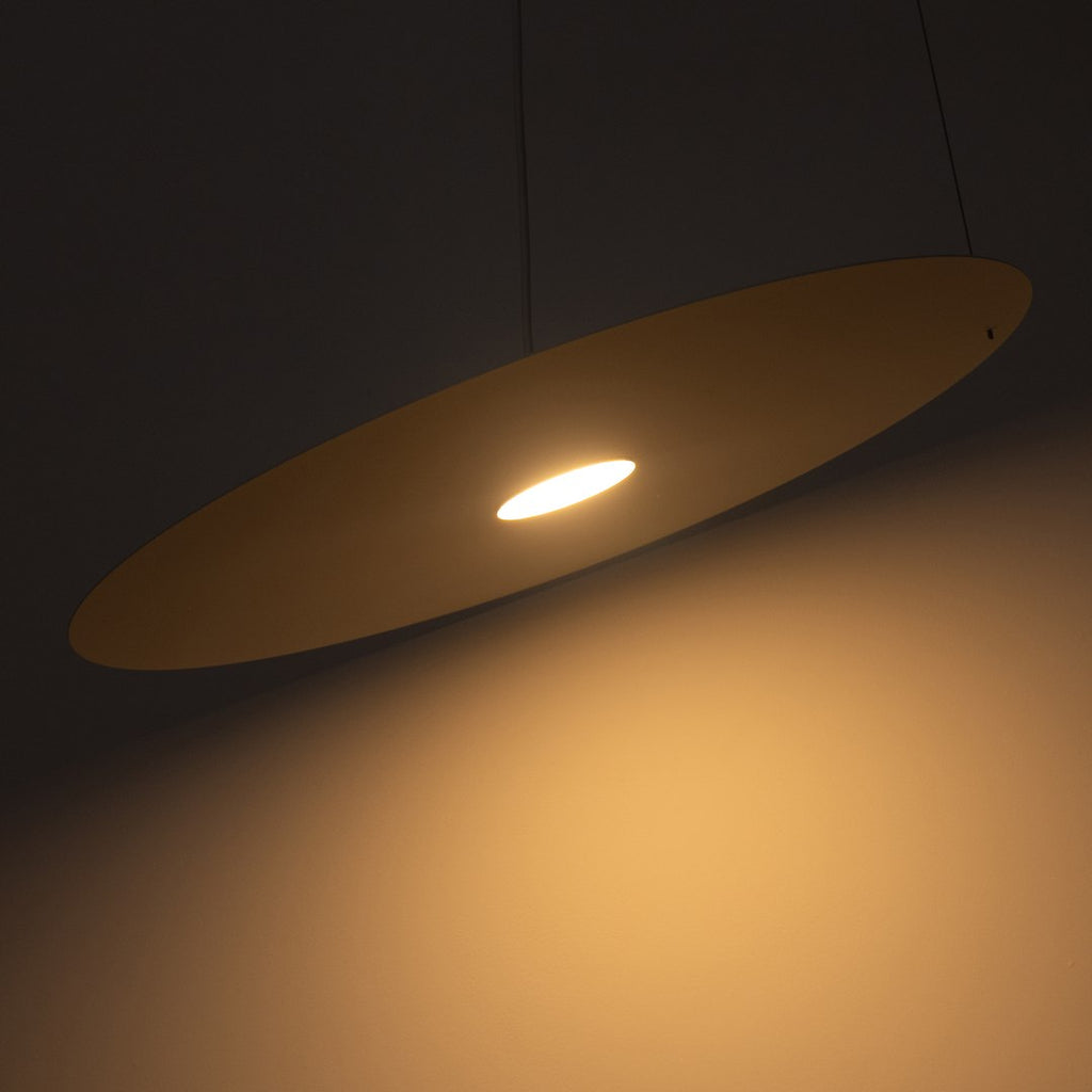 PIATTO Bijela viseća lampa 1xGX53 fi 550mm
