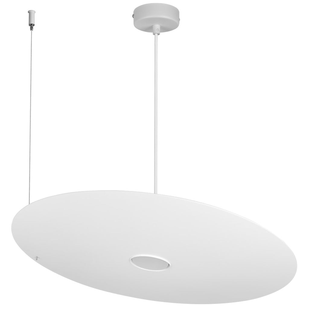 PIATTO Bijela viseća lampa 1xGX53 fi 550mm