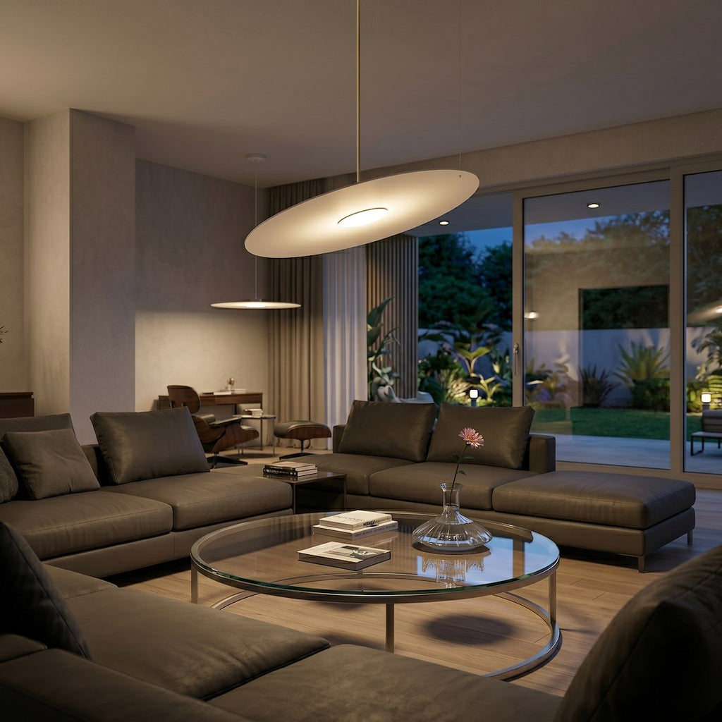 PIATTO Taupe viseća lampa 1xGX53 fi 550mm