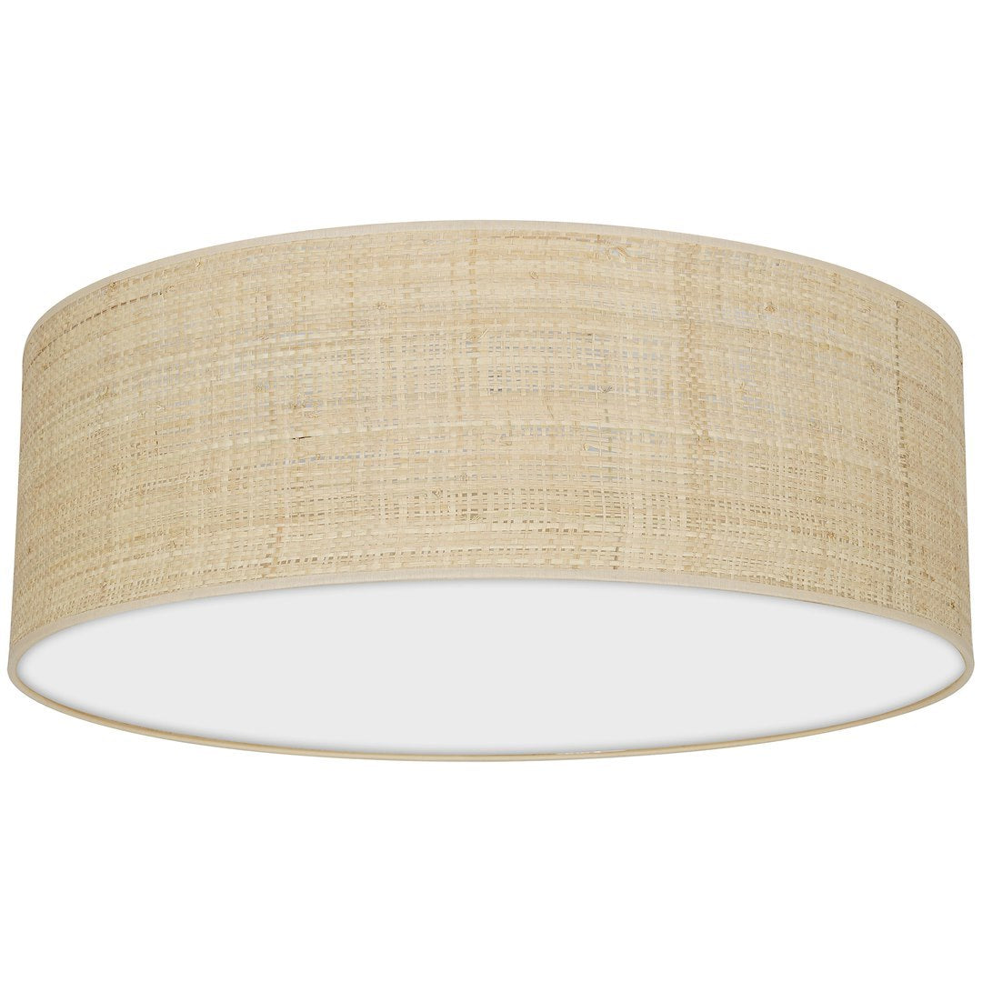 Marshall stropna lampa 3xE27 Ø50cm Bijela/Ratan