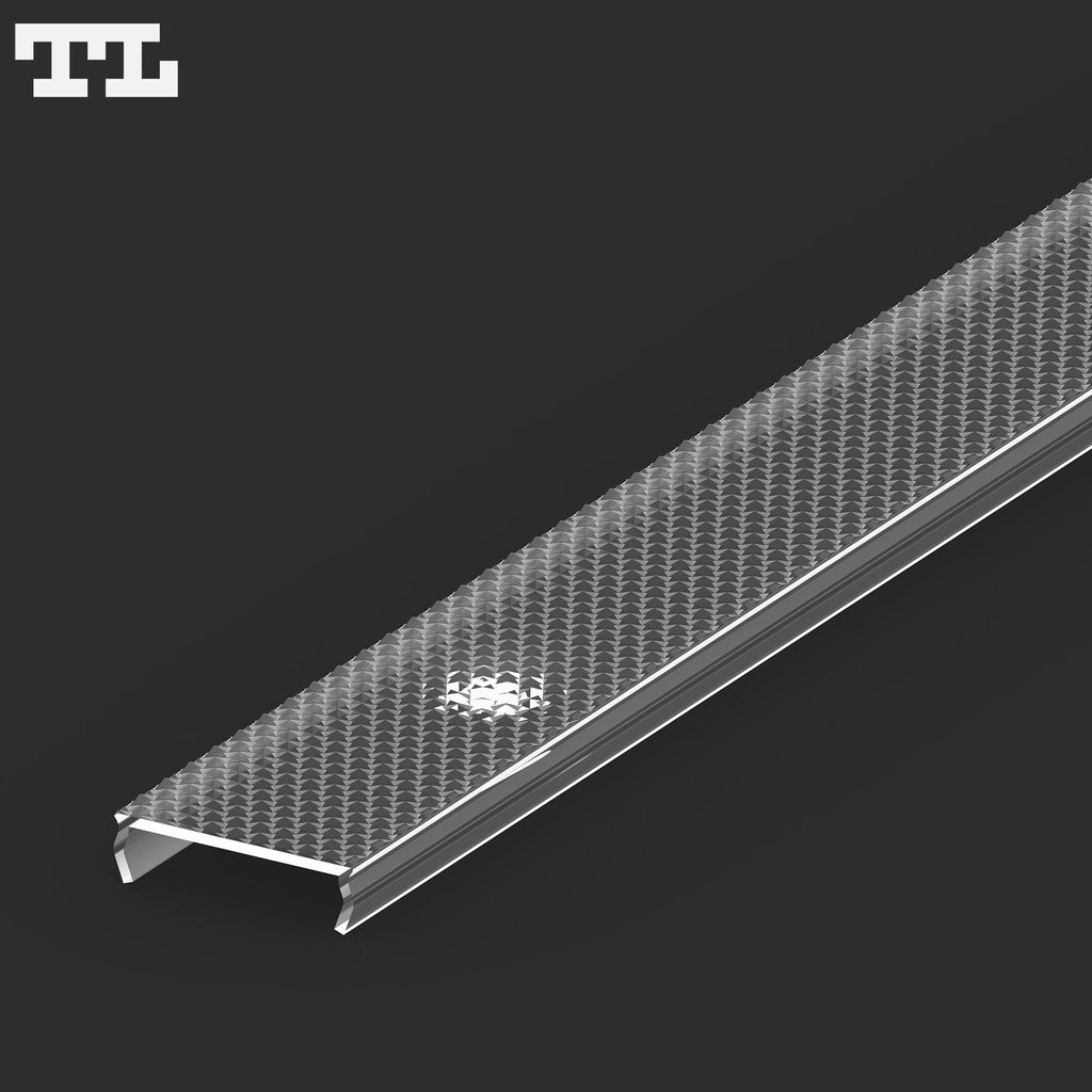 Difuzor C15 prizmatični - Duljina: 2000 mm, Boja difuzora: Prizma