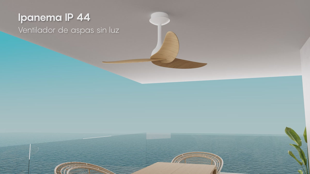 Mantra IPANEMA L stropni ventilator 117cm IP44 BIJELI