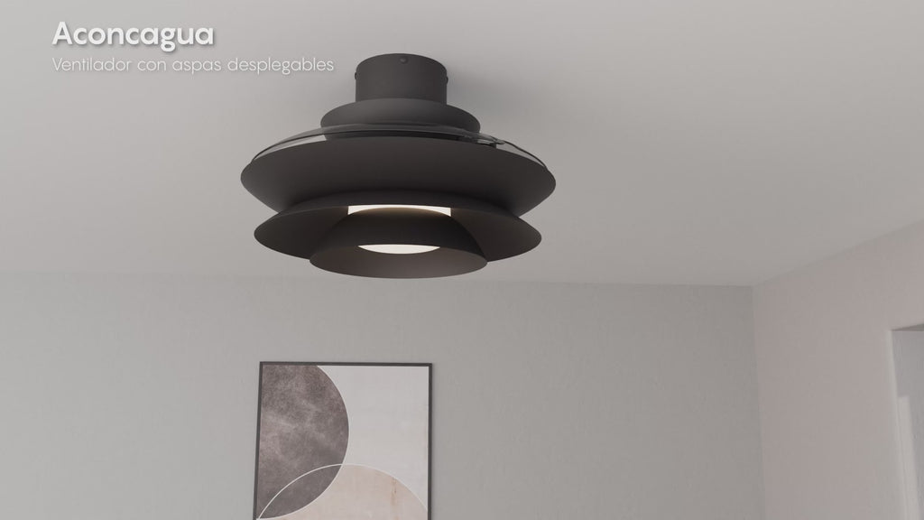 Mantra ACONCAGUA stropni LED ventilator 106cm KAVA SMEĐA