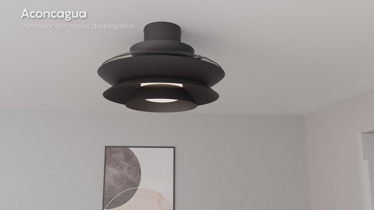 Mantra ACONCAGUA stropni LED ventilator 106cm KAVA SMEĐA