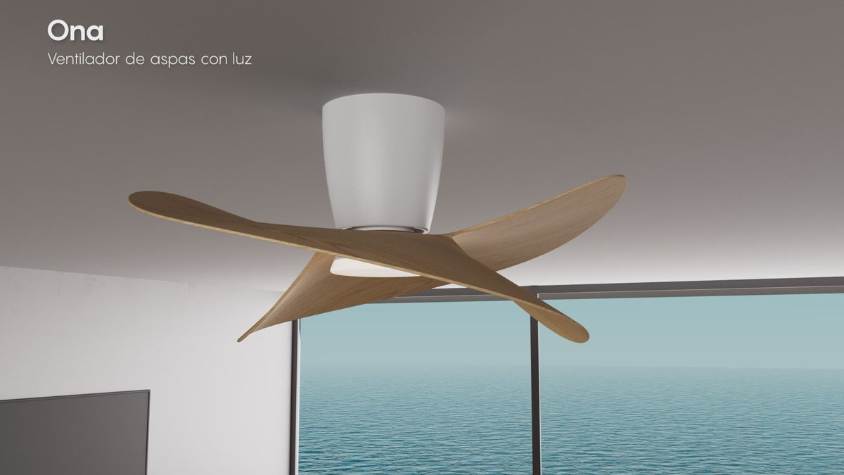 Mantra ONA stropni LED ventilator 70cm BIJELI