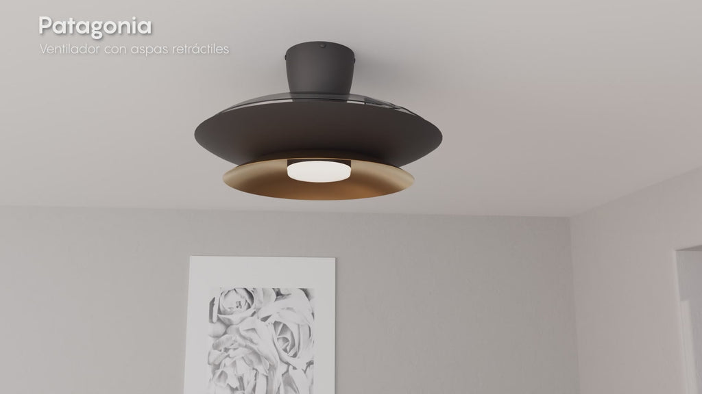Mantra PATAGONIA stropni LED ventilator 106cm BIJELI