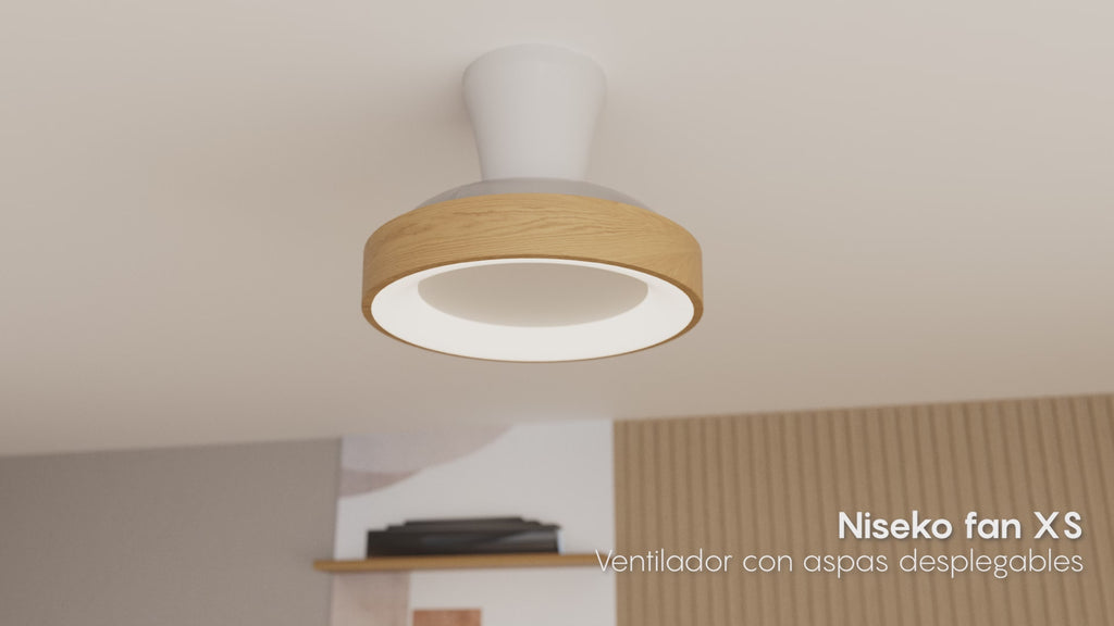 Mantra NISEKO FAN S stropni LED ventilator 91cm BIJELI