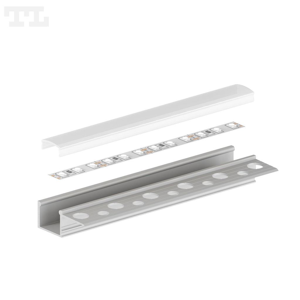LED profil za gips ploče / knauf GK18-3 ½, 2000 mm
