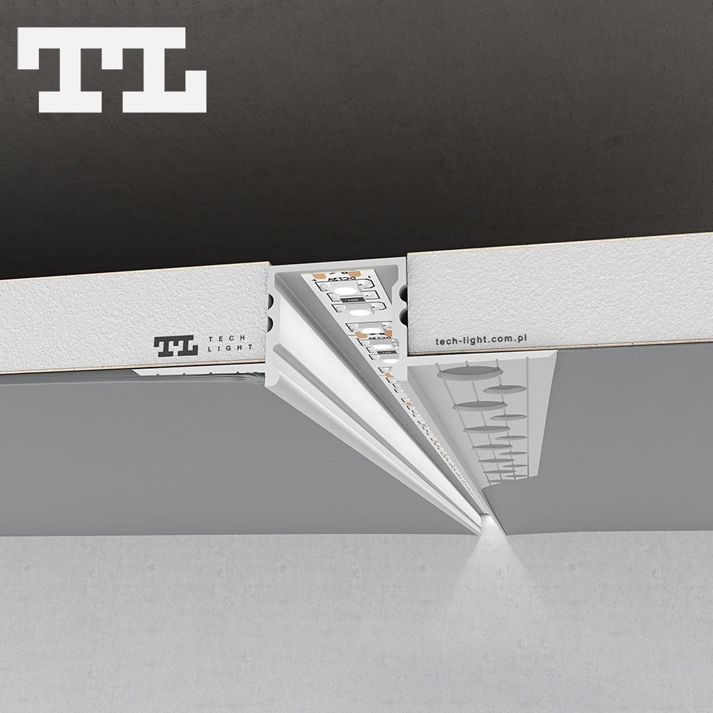 LED profil za gips ploče / knauf GK18-3, 2000 mm