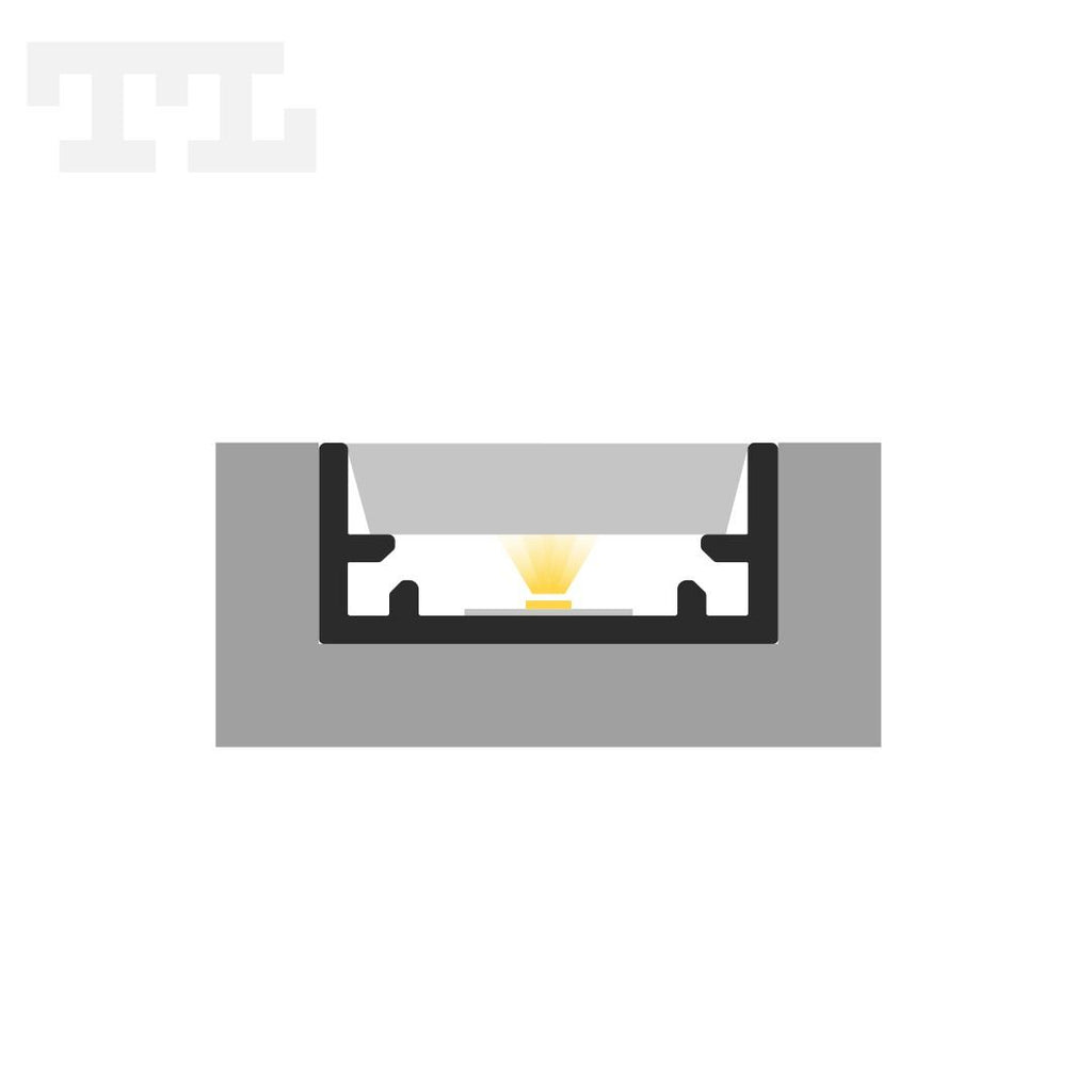 LED profil P11-1 HERMETIC, IP67, 2000 mm