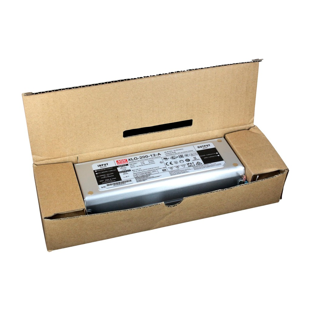MEAN WELL LED napajanje 12V DC 200W IP67
