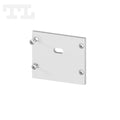 Aluminijska završna kapica P22-2, P22-3, P22-7, GK22-7 - Vrsta završne kapice: s otvorom, Boja završne kapice: Anodizirana