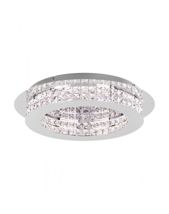 PRINCIPE STROPNA RASVJETA, 10xLED 10x3,2W, PROM 500, KROM/KRISTAL