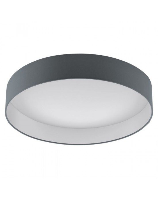 PALOMARO PLAFONJERA, LED, 24W, 2100lm, PROM 500, PLASTIKA/TEKSTIL ANTRACIT